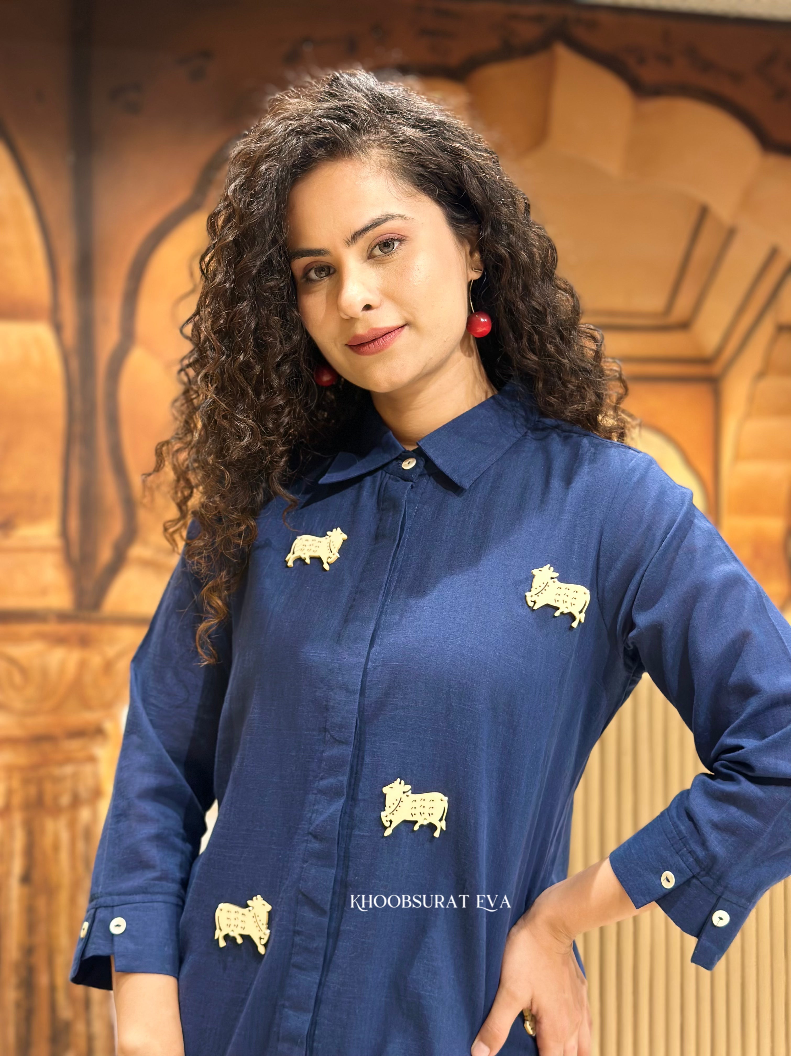 Blue My Mind Matching Outfit Set - Stylish Women's Coordinated Loungewear for Casual Wear & Home Relaxation