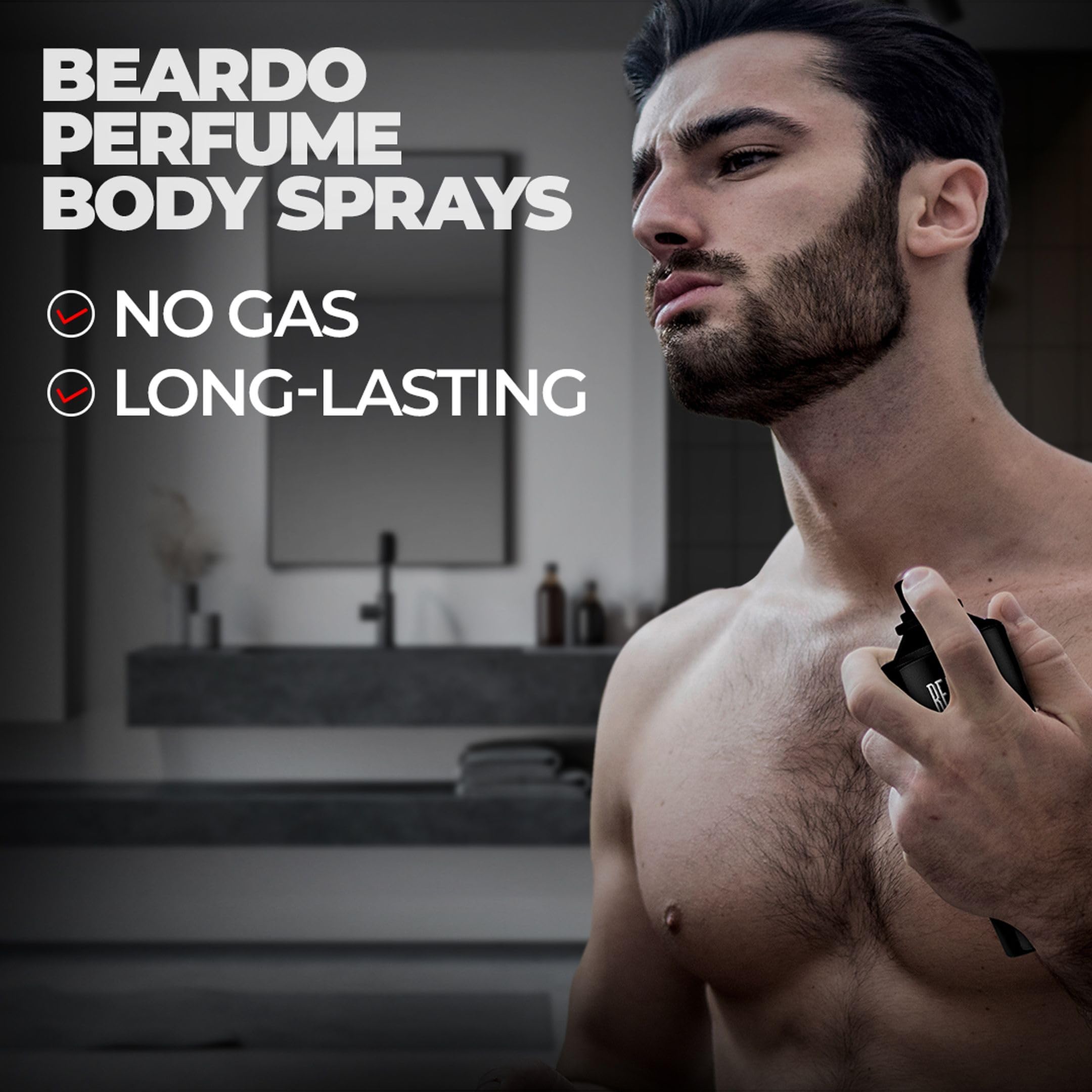 BEARDO Unisex Spy Fresh Perfume Body Spray 120ml, Don Most Wanted Cologne & Bandit Fragrance Body Spray Set of 3 - Long Lasting Scent for Men & Women - Perfect for Gym, Office & Date Night