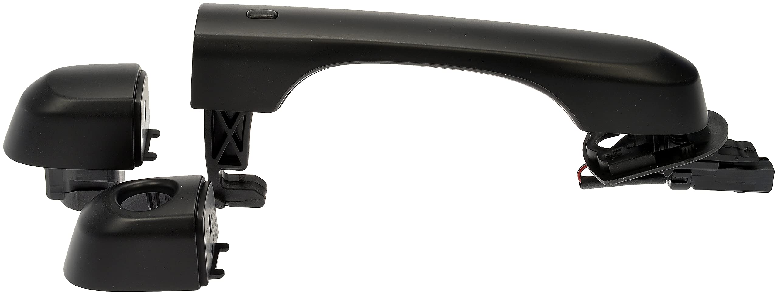 Dorman 97751 Black Exterior Door Handle Replacement for Jeep Wrangler, Cherokee, Grand Cherokee - Durable Car Accessory for Off-Road & Daily Driving