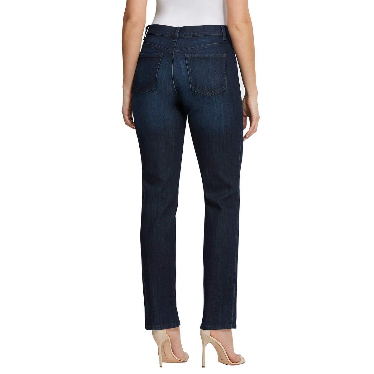 Gloria Vanderbilt Women's Amanda Stretch Denim Jeans - Portland Wash Size 18 Plus | Comfortable Plus Size Jeans for Casual Wear & Everyday Outfits