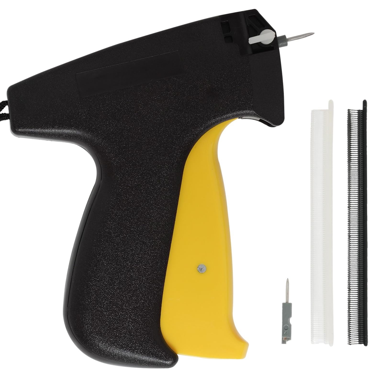 **Yudngli Sewing Gun for Clothes – Tag Attacher Gun Kit with 2 Needles, 600 Black & 600 White Fasteners – Fine Sewing Tool for Clothing, Fabric, and DIY Projects – Perfect for Tailoring, Crafts, and Quick Repairs**