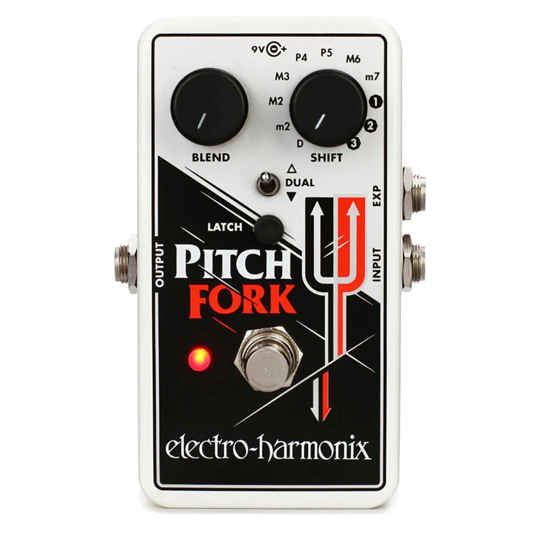 Electro Harmonix Pitch Fork Polyphonic Guitar Effects Pedal - Pitch Shifter for Guitar & Bass - Perfect for Live Performances & Studio Recording