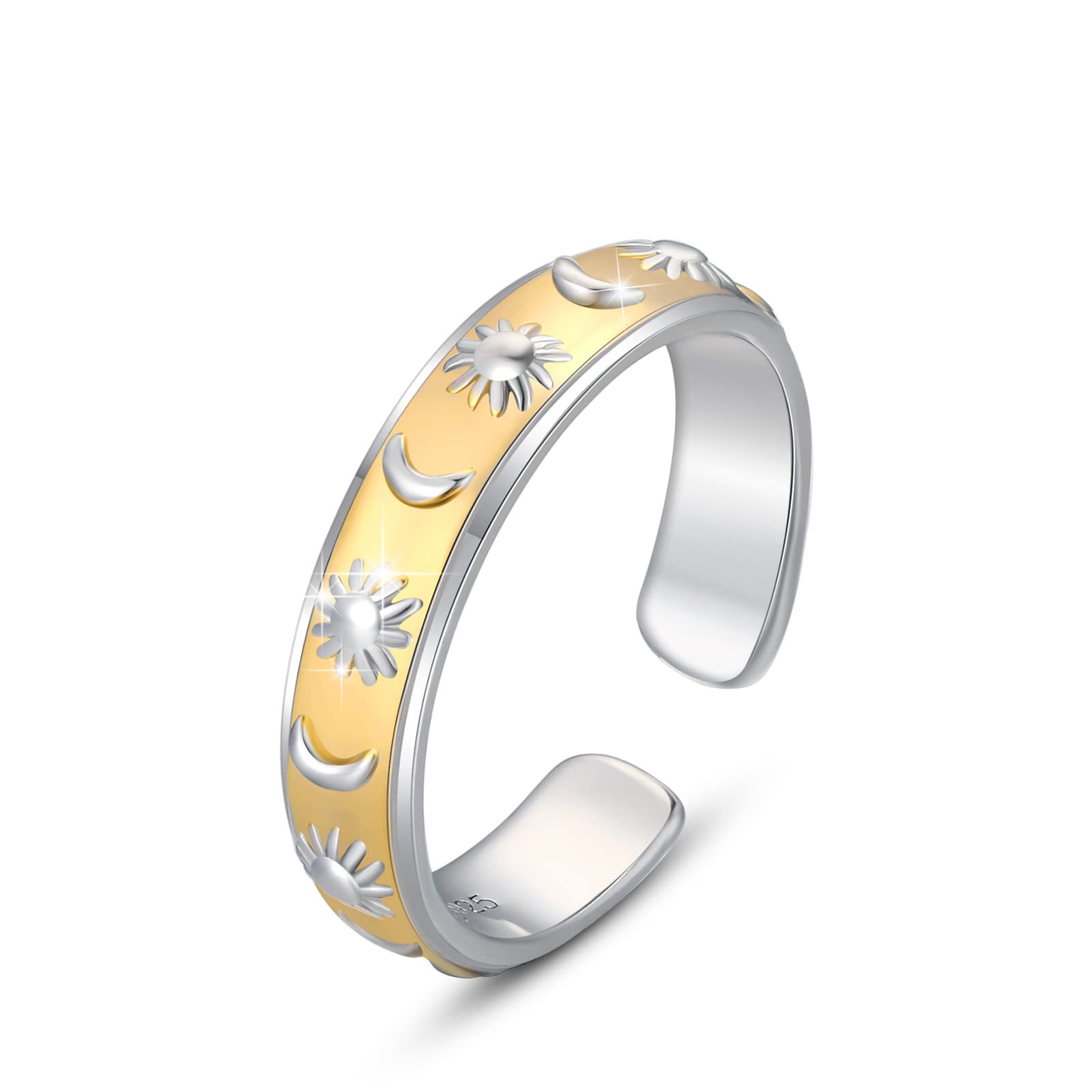 Handmade Adjustable Women's Statement Rings - Minimalist Thumb & Finger Rings for Women & Girls - Dainty Engagement, Wedding, Promise Band - Perfect Birthday Gift for Wife & Girlfriend - Ideal for Everyday Wear, Date Nights & Special Occasions