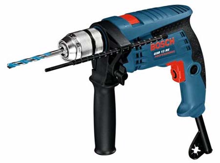 Bosch GSB13RE 13 Amp Heavy Duty Impact Drill - 220V Power Tool for Wood, Metal & Masonry - Perfect for DIY Projects, Construction & Home Repairs