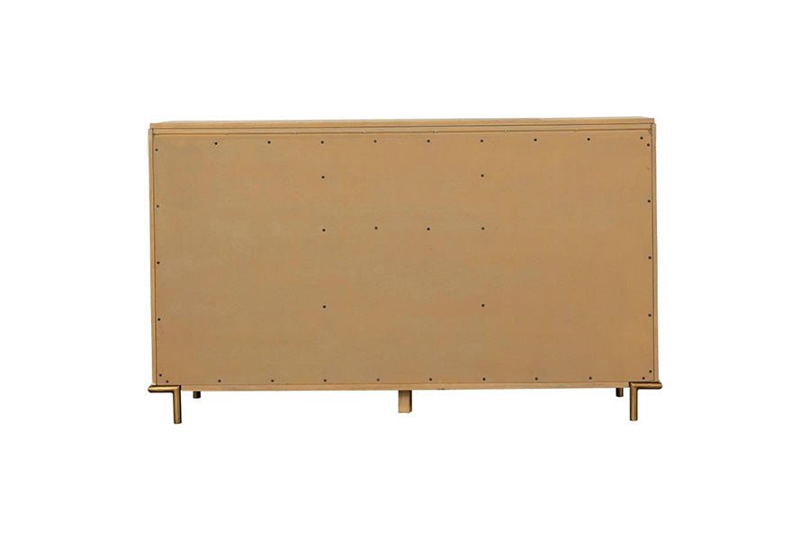 Arianna 6-Drawer Wooden Dresser - Modern Bedroom Storage Organizer for Clothes, Accessories & More | Perfect for Home, Apartment & Dorm Room Organization