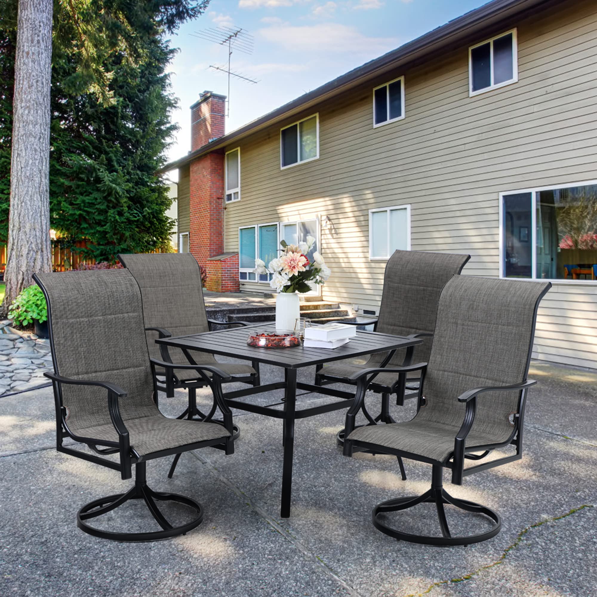 Sophia & William 5-Piece Outdoor Patio Dining Set - 37