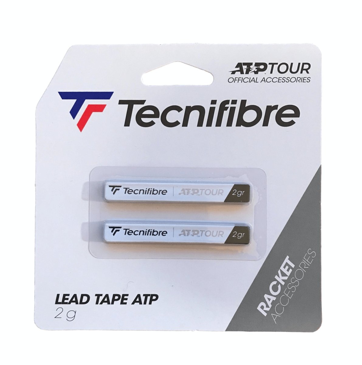 Tecnifibre Racquet Lead Tape ATP - Professional Tennis Racket Weight Tape for Better Control & Power - Perfect for Tennis Players & Coaches to Improve Performance