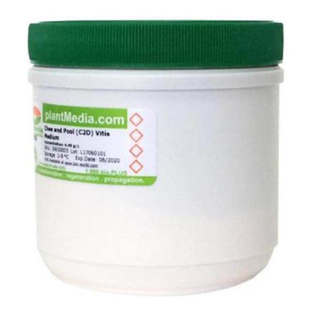 bioWORLD 30630006-3 Chee and Pool (C2D) Vitis Medium with Vitamins, 50L - Premium Plant Growth Solution for Hydroponics, Greenhouses & Lab Research