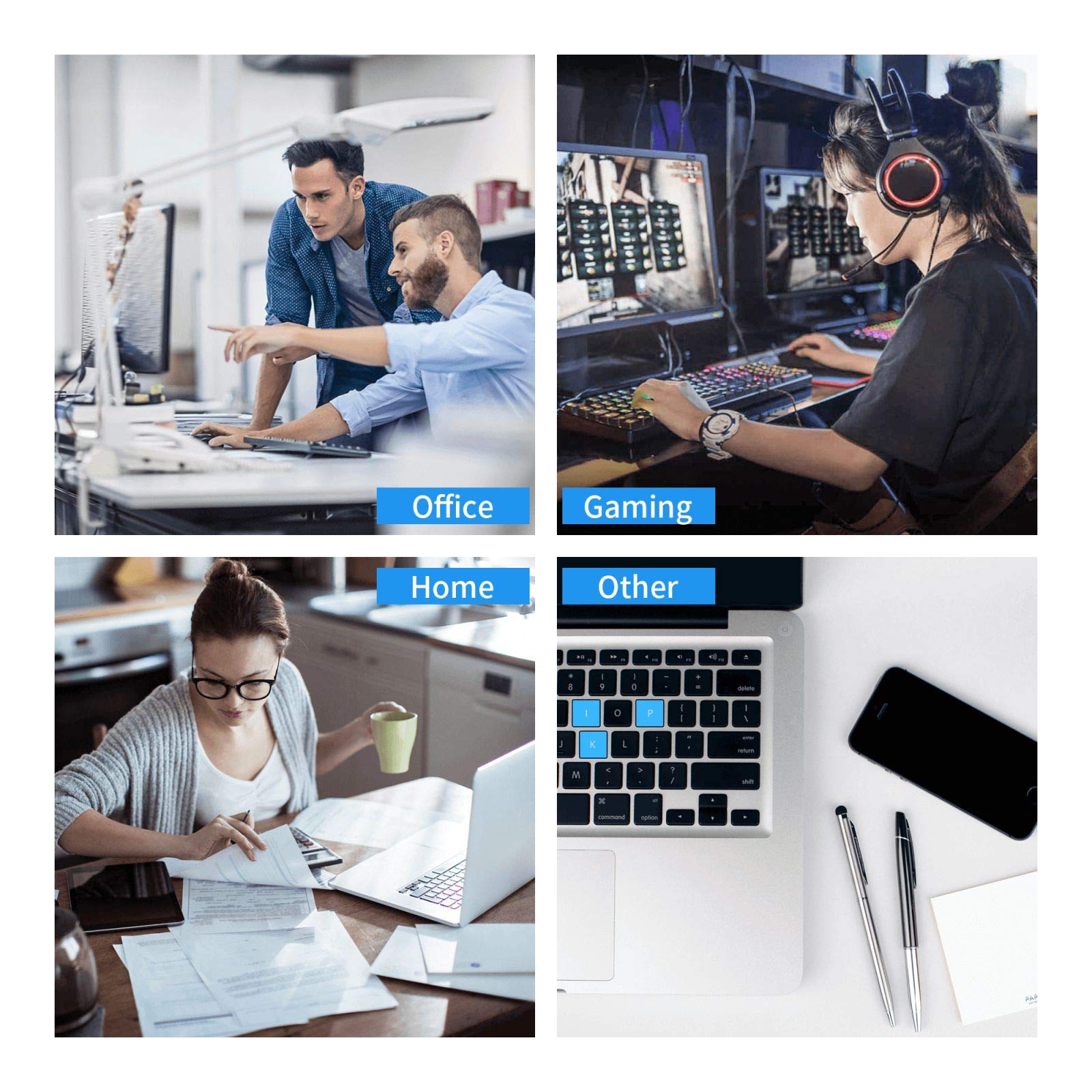 Custom Mouse Pad with Photo/Text/Logo - Personalized Gaming Mousepad for PC & Laptop - Perfect Gift for Gamers, Office Workers & Home Use - Non-Slip Rubber Base & Smooth Surface for Precision Control