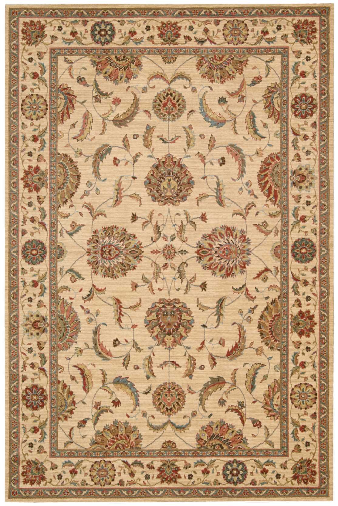 Nourison Living Treasures Persian Ivory 5'6