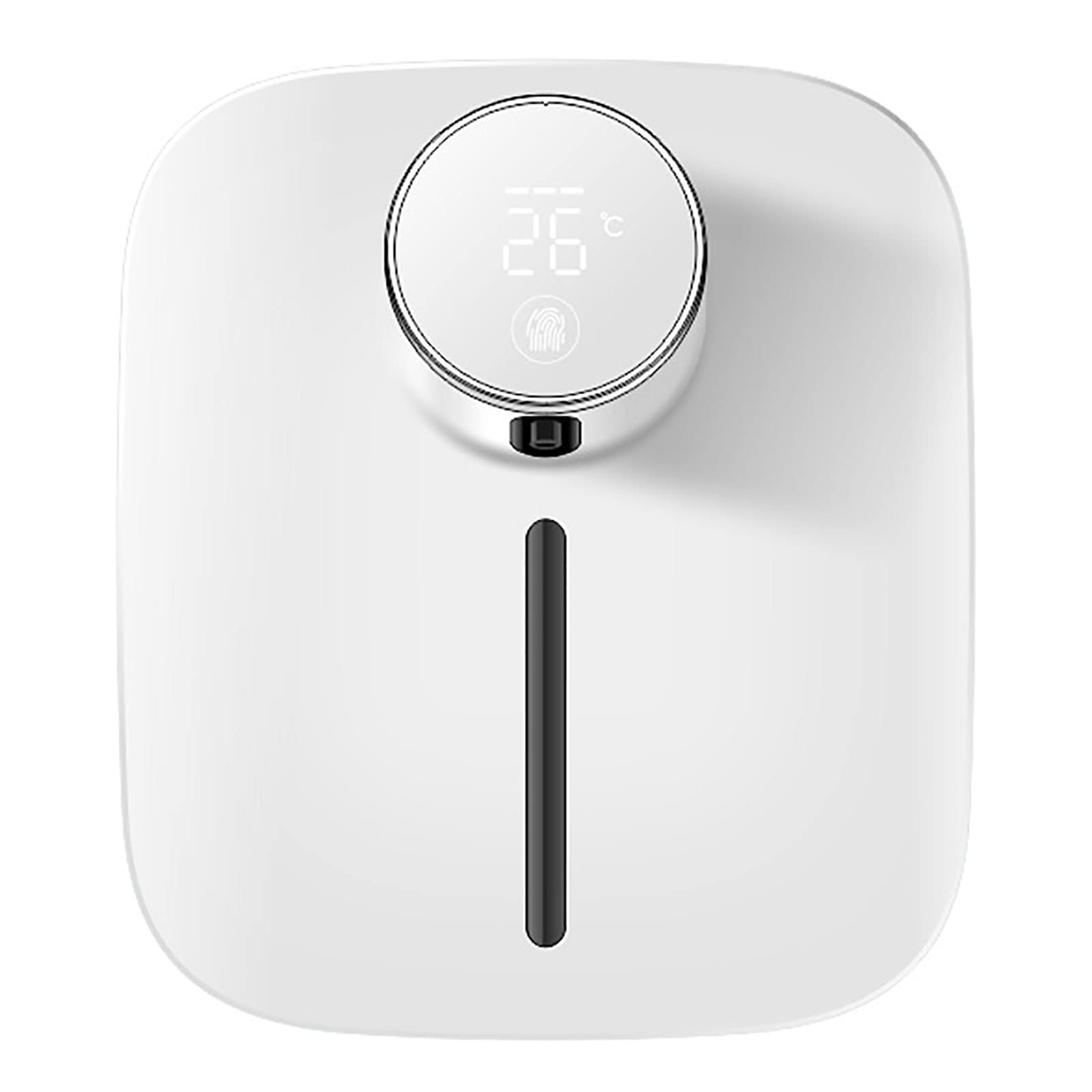 PUFAN 320ML Touchless Automatic Soap Dispenser with Infrared Sensor - Wall Mounted Large Capacity Soap Dispenser with Transparent Window for Bathroom, Kitchen & Commercial Use - Ideal for Home, Office, Restaurant and Public Washrooms