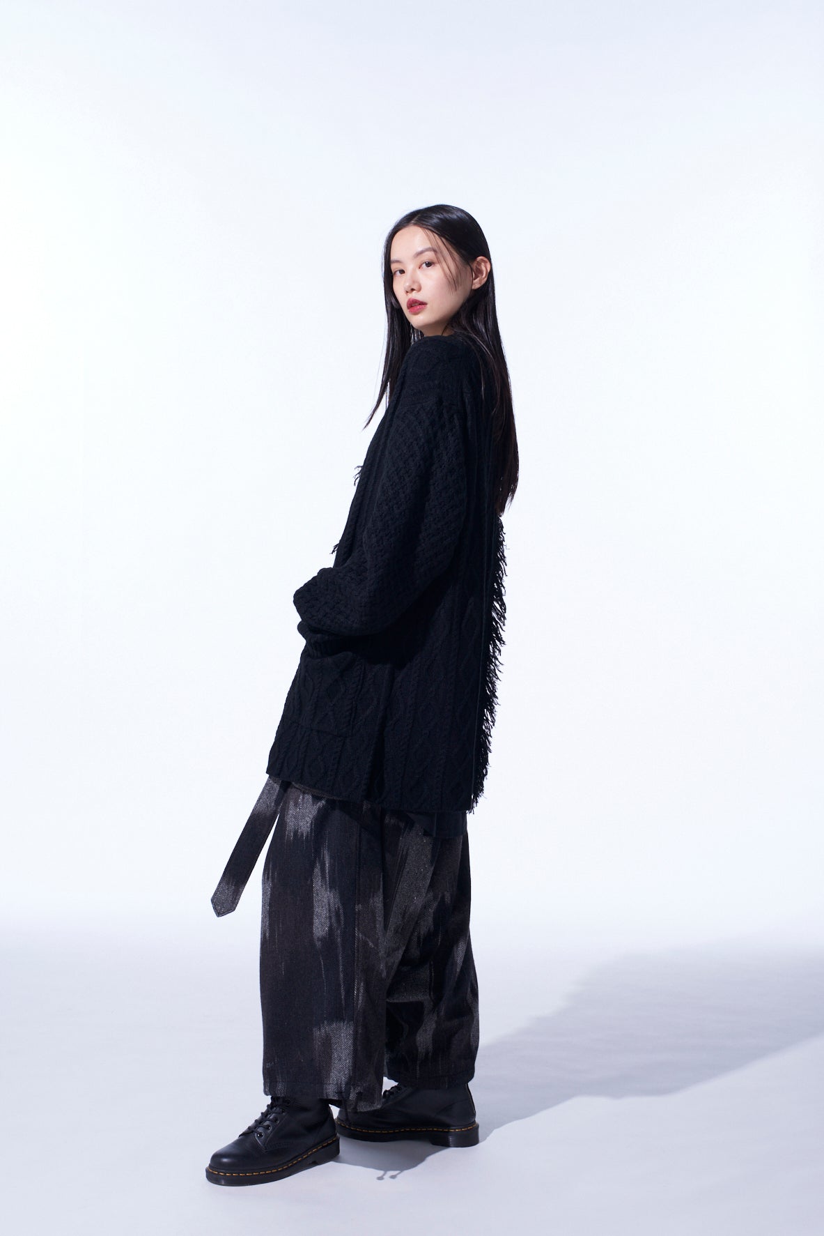 Corpilon Bulky Wool Fringe Cardigan - Cozy Oversized Knit Sweater for Women | Perfect for Fall & Winter Layering, Casual Outfits, and Office Wear