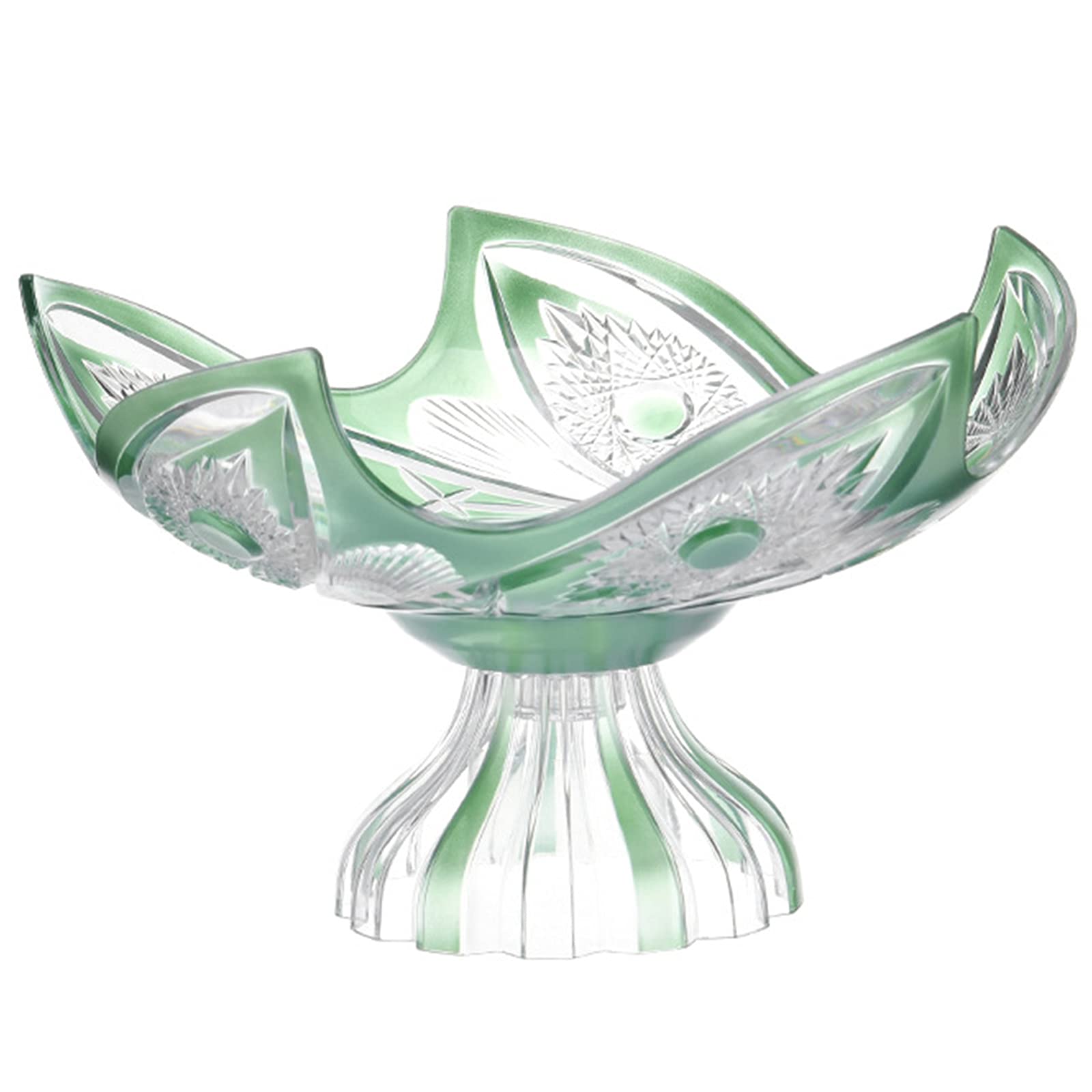 Modern Fruit Bowls for Kitchen & Living Room - Durable Dried Fruit Plate, Candy Dish, Snack Tray - Stylish Home Decor for Entertaining Guests & Family Snacking