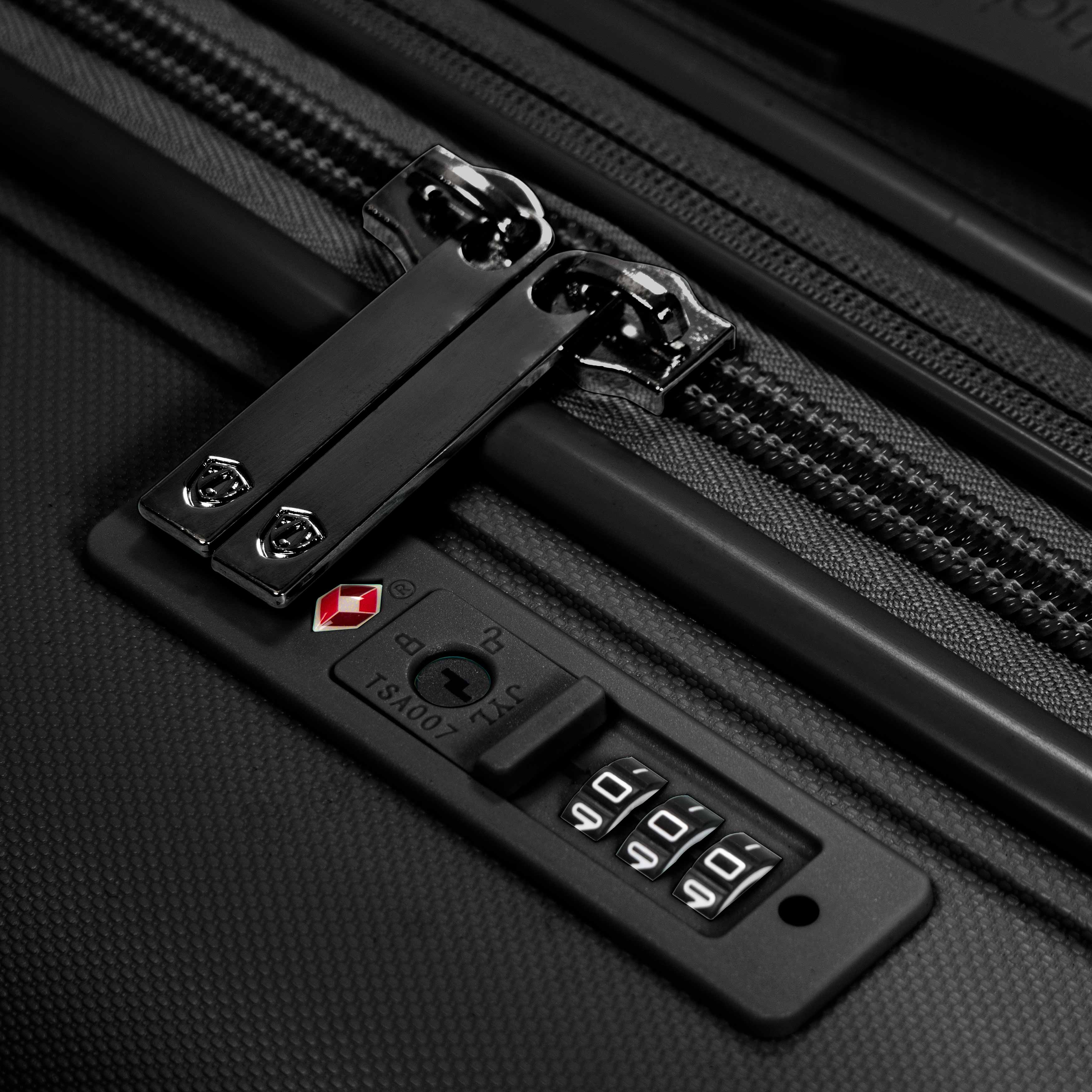 Pagosa 3 Piece Luggage Set - Lightweight Spinner Suitcase with TSA Lock - Perfect for Travel, Business Trips & Vacations
