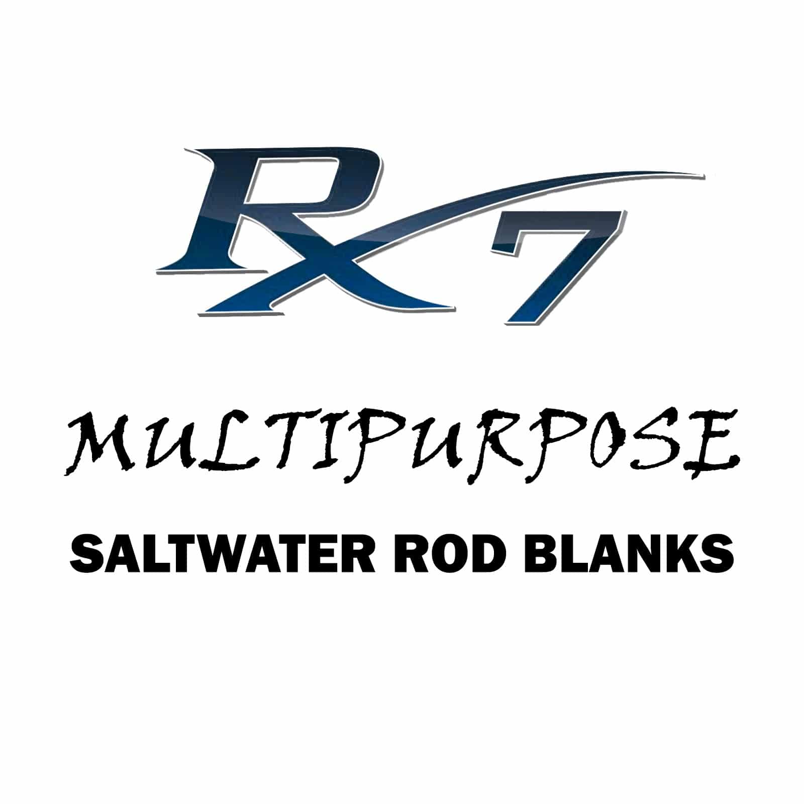 Rainshadow RX7 Saltwater Fishing Rod Blanks - Multipurpose, Heavy Duty, for Offshore, Inshore, and Surf Fishing | Perfect for Casting, Trolling, and Jigging