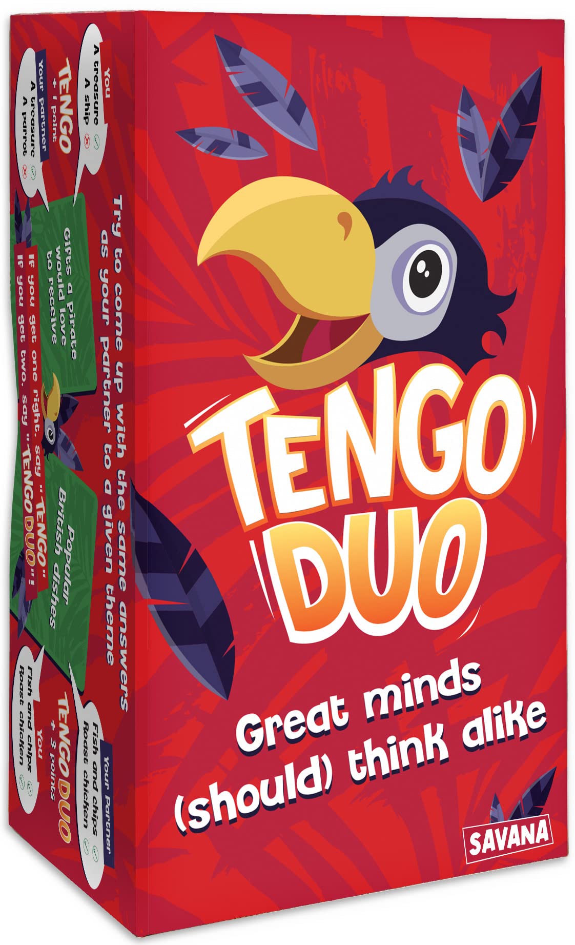 Tengo Duo - Family Matching Party Game for Kids & Adults | 3+ Players | Brain-Teasing Fun for Parties, Game Nights & Family Gatherings