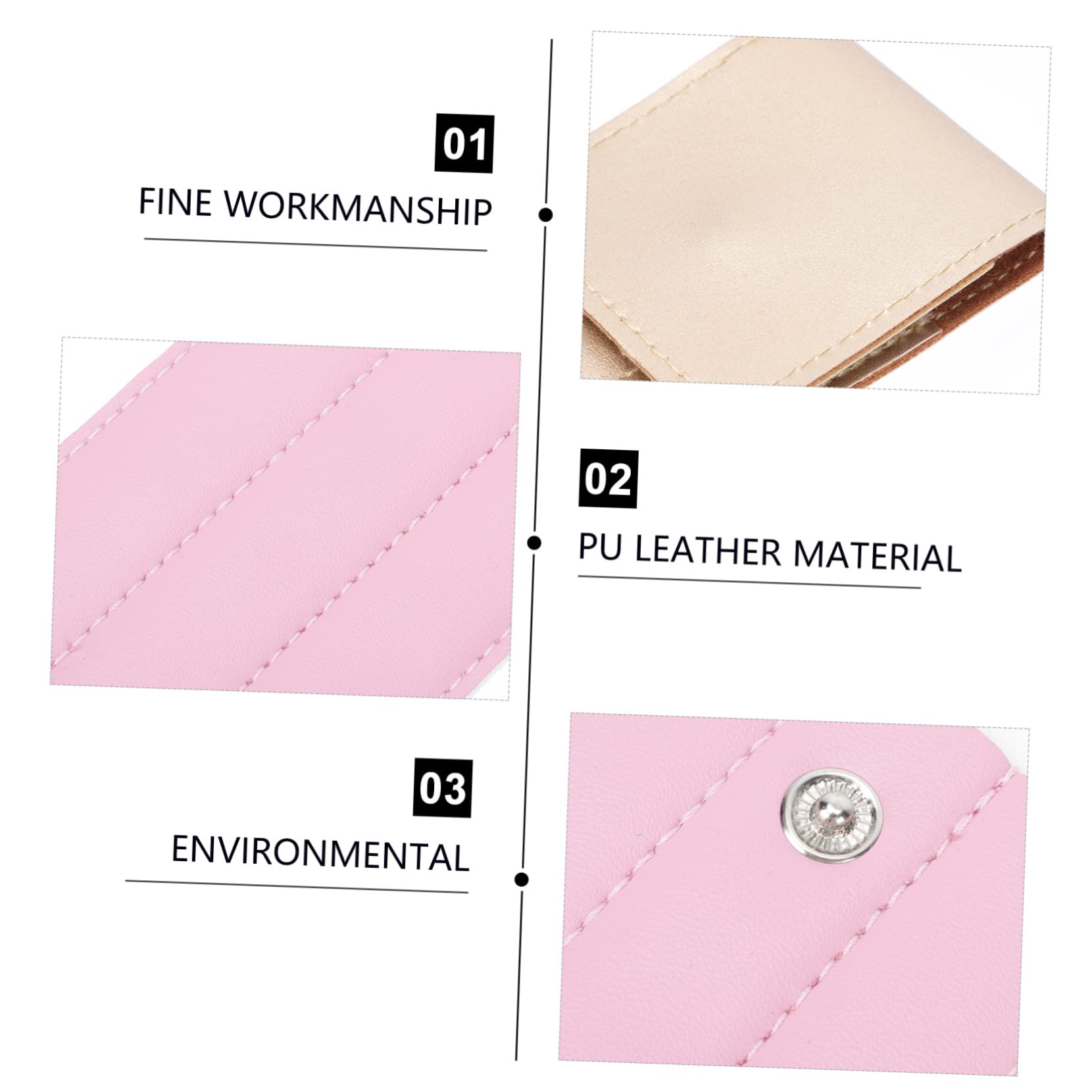 4-Piece Tweezers Protective Case Storage Bag Set - Beauty Accessories Organizer for Makeup Tools, Eyebrow & Facial Tweezers - Perfect for Travel, Salon, and Home Use
