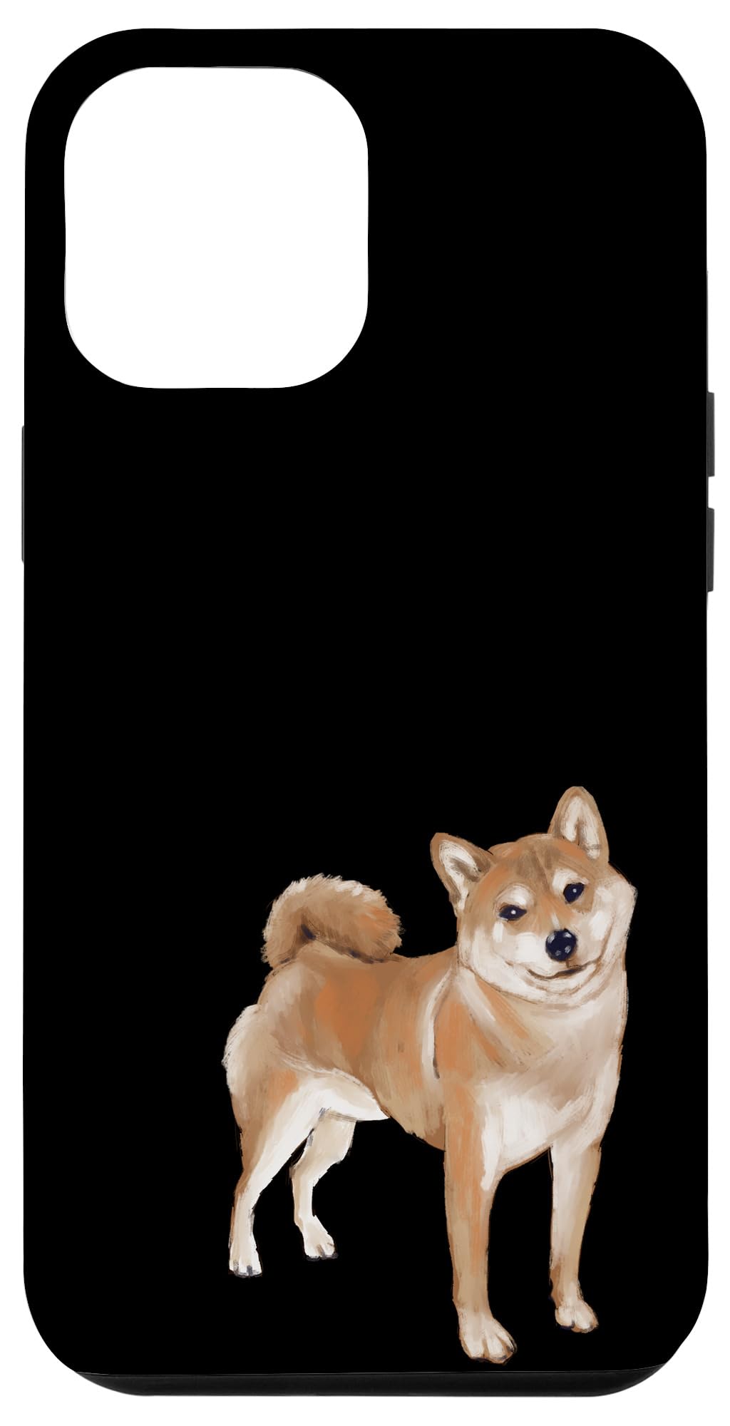 Premium Shiba-Inu Design iPhone 12 Pro Max Case - Cute Japanese Dog Pattern Protective Cover for Everyday Use, Work & Travel