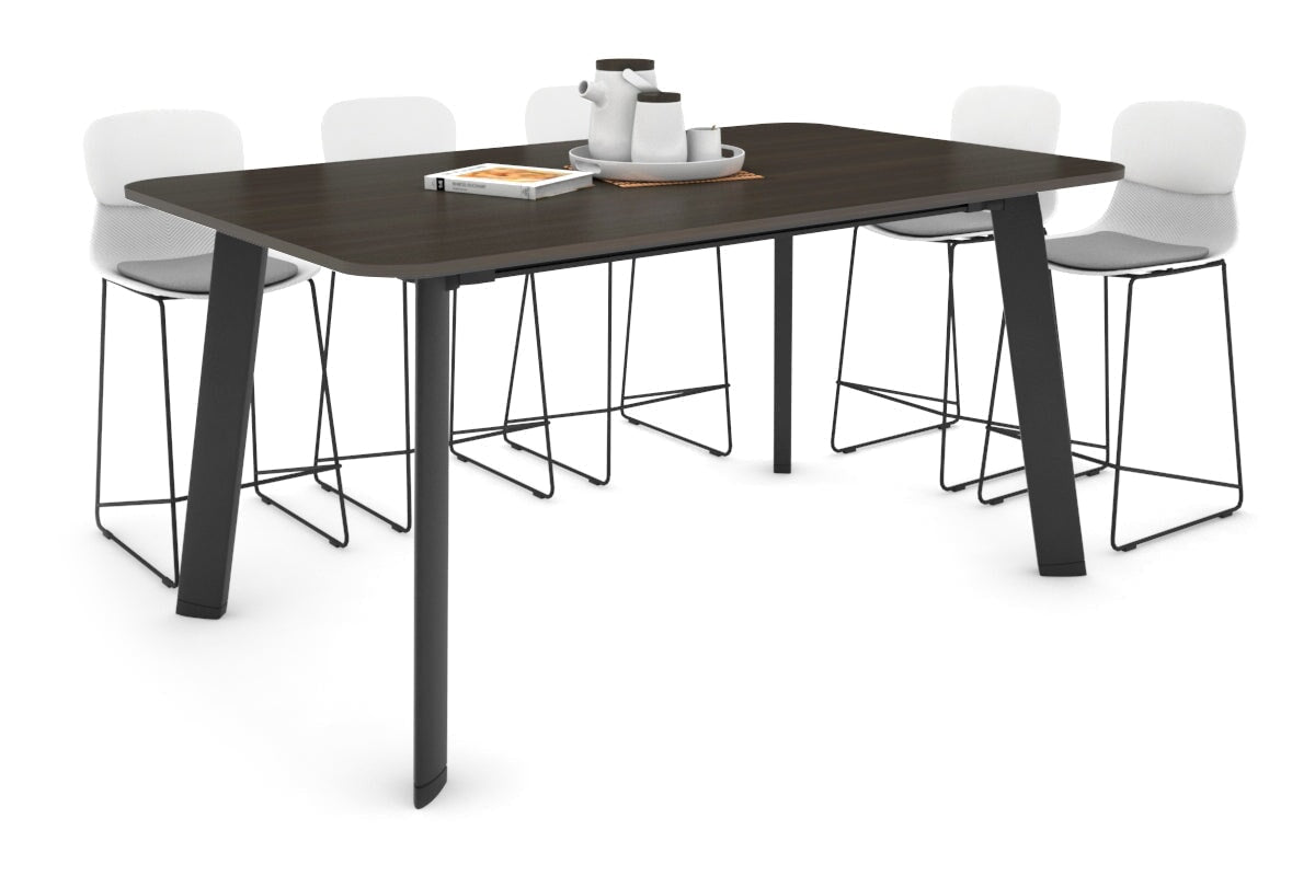 Switch Collaborative Large Counter High Table with Rounded Corners - 1800L x 1100W - Modern Office & Cafe Furniture for Workspaces & Meeting Areas