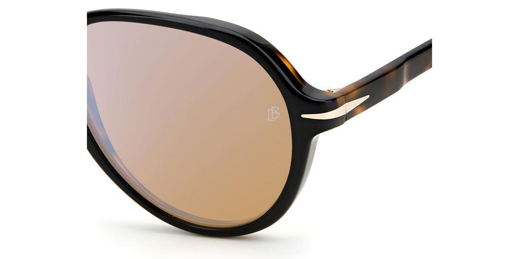 David Beckham DB7079/S Men's Sunglasses - Polarized UV Protection Aviator Style for Driving, Outdoor Sports & Fashion