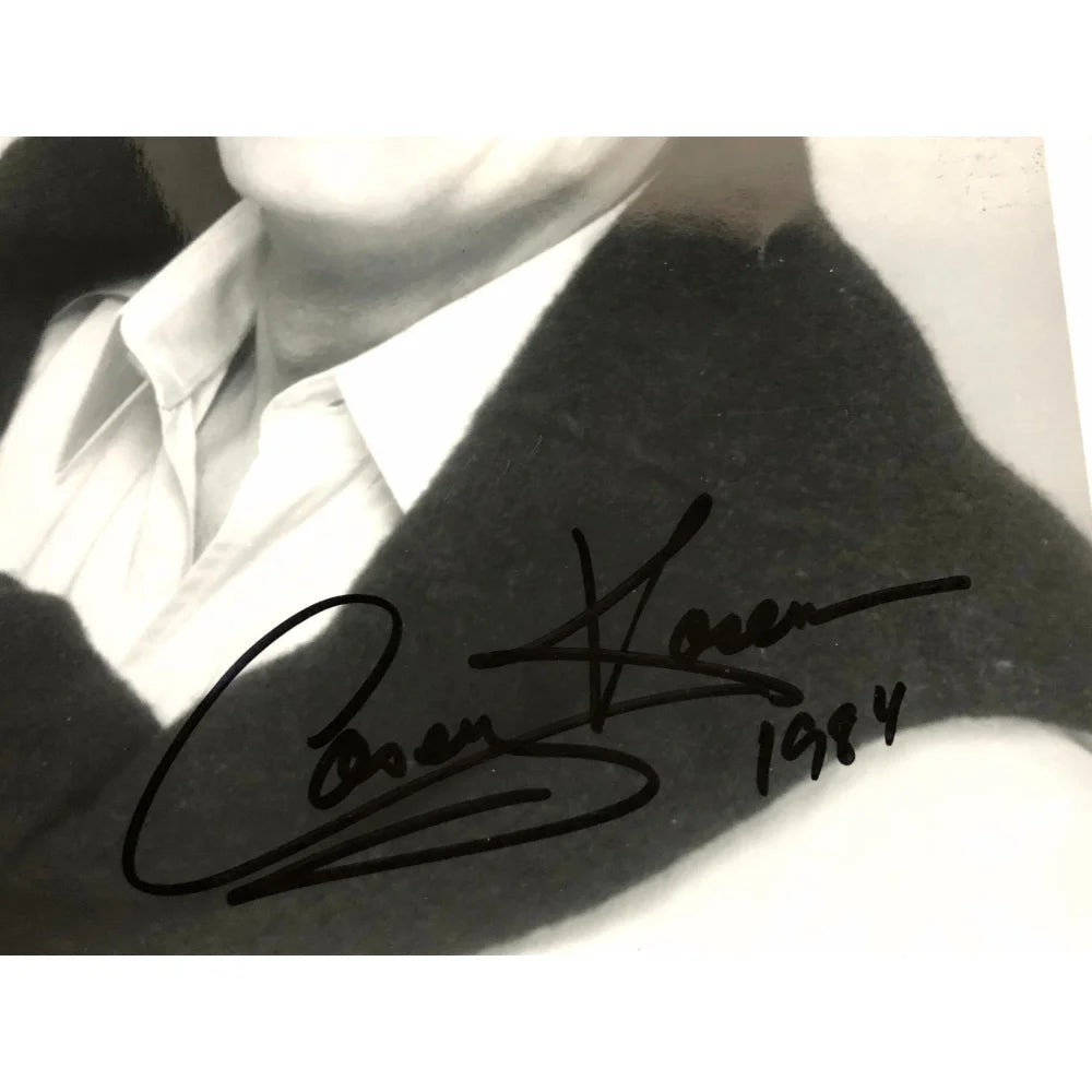 Casey Kasem Signed 8x10 Photo with JSA COA - Authentic Autograph of Scooby-Doo & Shaggy Voice Actor - Perfect for Collectors, Radio Memorabilia Fans, and Animation Enthusiasts