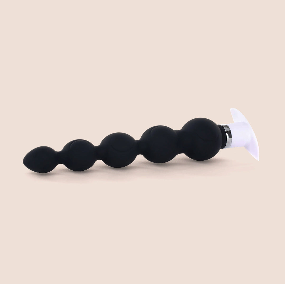 VeDO Quaker Anal Vibrator with Beads - Powerful Prostate Massager for Men | Waterproof & Rechargeable | Perfect for Solo Play & Couples Intimacy