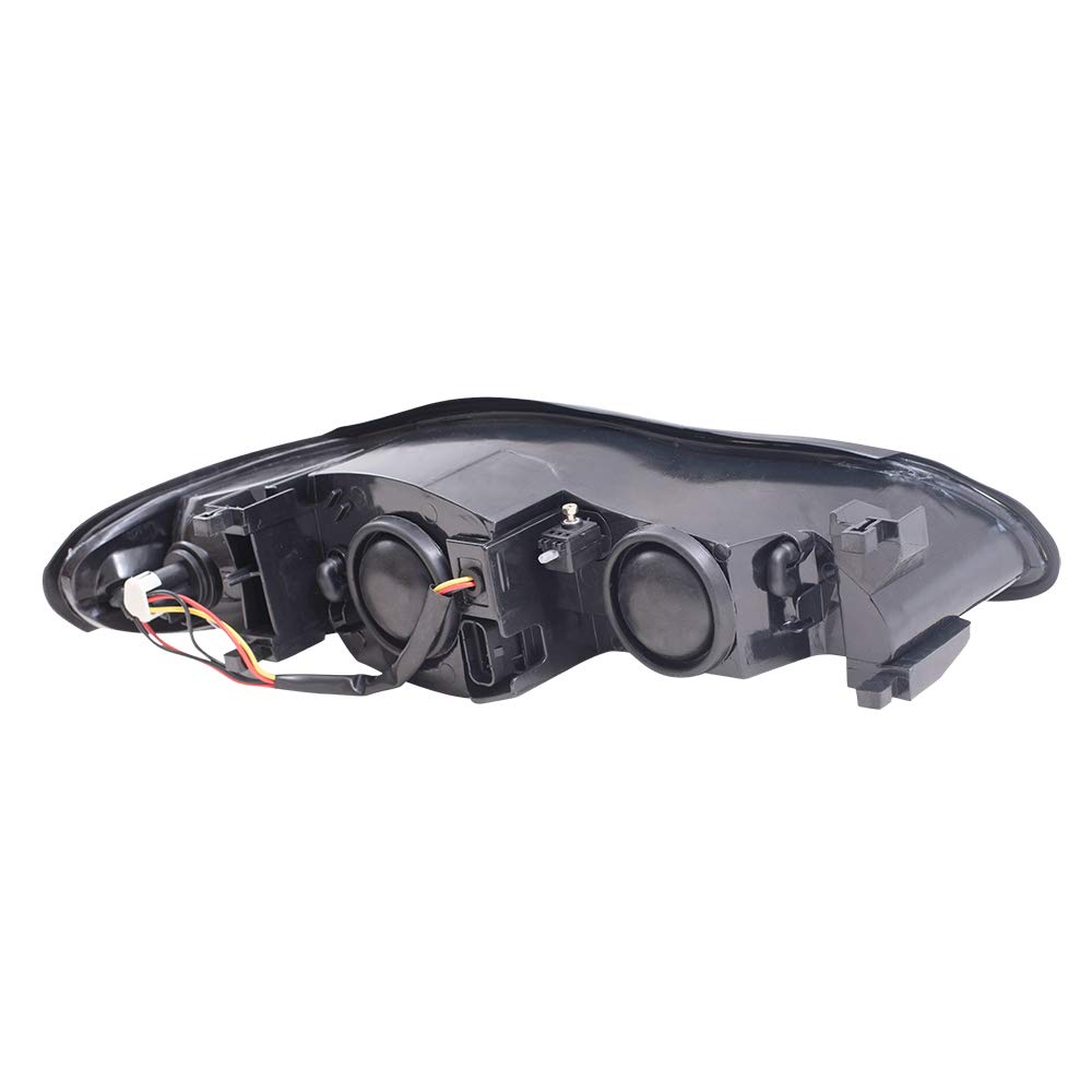 Brock Replacement Headlights Set - Driver & Passenger Side Compatible with 2000-2005 Chevrolet Monte Carlo (Part #10349960 & 10349959) - Perfect for Night Driving & Auto Restoration Projects