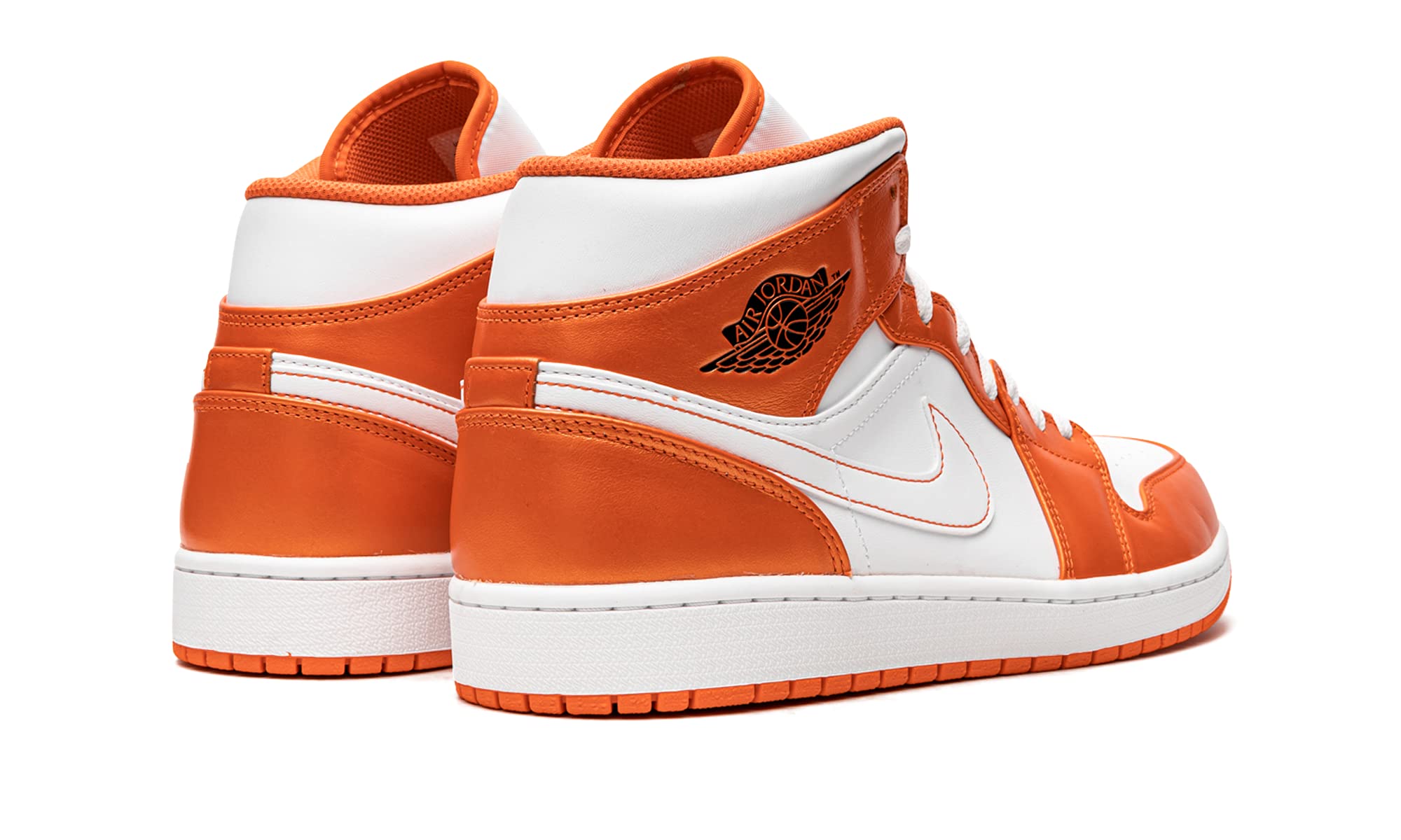 Nike Jordan Men's Air 1 Mid SE DM3531-800 Electro Orange Basketball Shoes Size 7 - Perfect for Streetwear & Court Performance