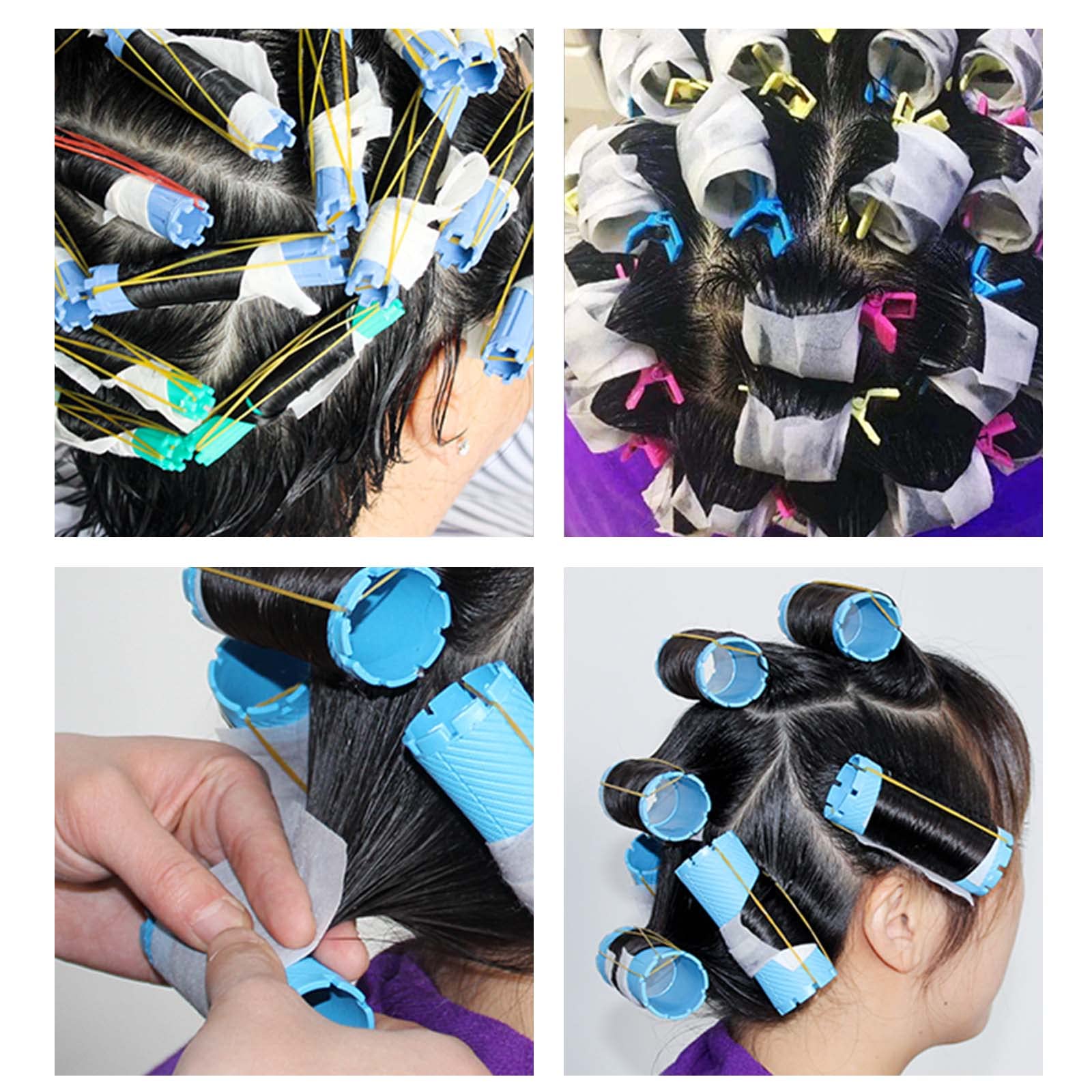 **Peslogy 90 PCS Disposable Salon Perm Paper for Hair Coloring & Styling - High Temperature Resistant, Durable Perm Papers (4.5