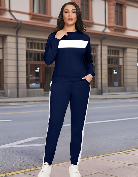 Remxi Women's 2-Piece Tracksuit Set - Comfortable Jogging Outfit for Workout & Casual Wear | Perfect for Gym, Running, Yoga & Lounge Wear