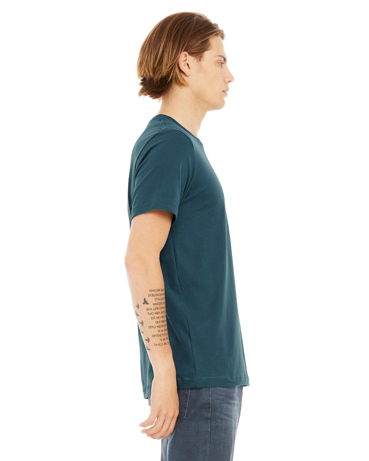 Bella + Canvas 3001C Unisex Jersey Short Sleeve T-Shirt - Soft Cotton Tee for Men & Women - Perfect for Casual Wear, Screen Printing, and Everyday Outfits