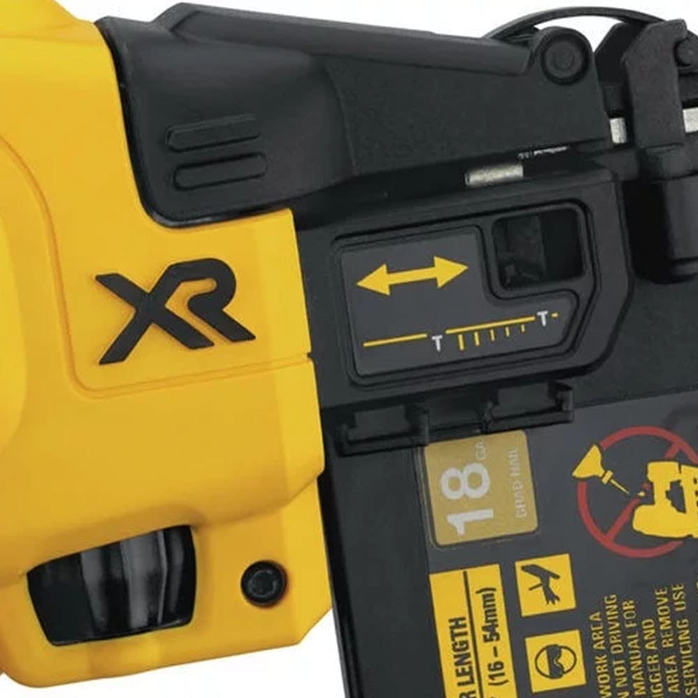 DEWALT DCN680N XR Brushless Cordless 18V Brad Nailer (Tool Only) - Compact & Lightweight for Framing, Trim, and Finish Carpentry Projects