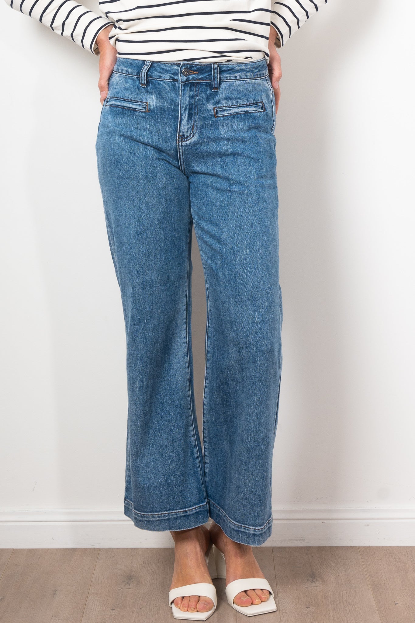 Kireina Freya High Waist Distressed Skinny Jeans for Women - Trendy Ripped Denim Pants with Waterfall Hem | Perfect for Casual Outfits, Streetwear & Night Out Looks