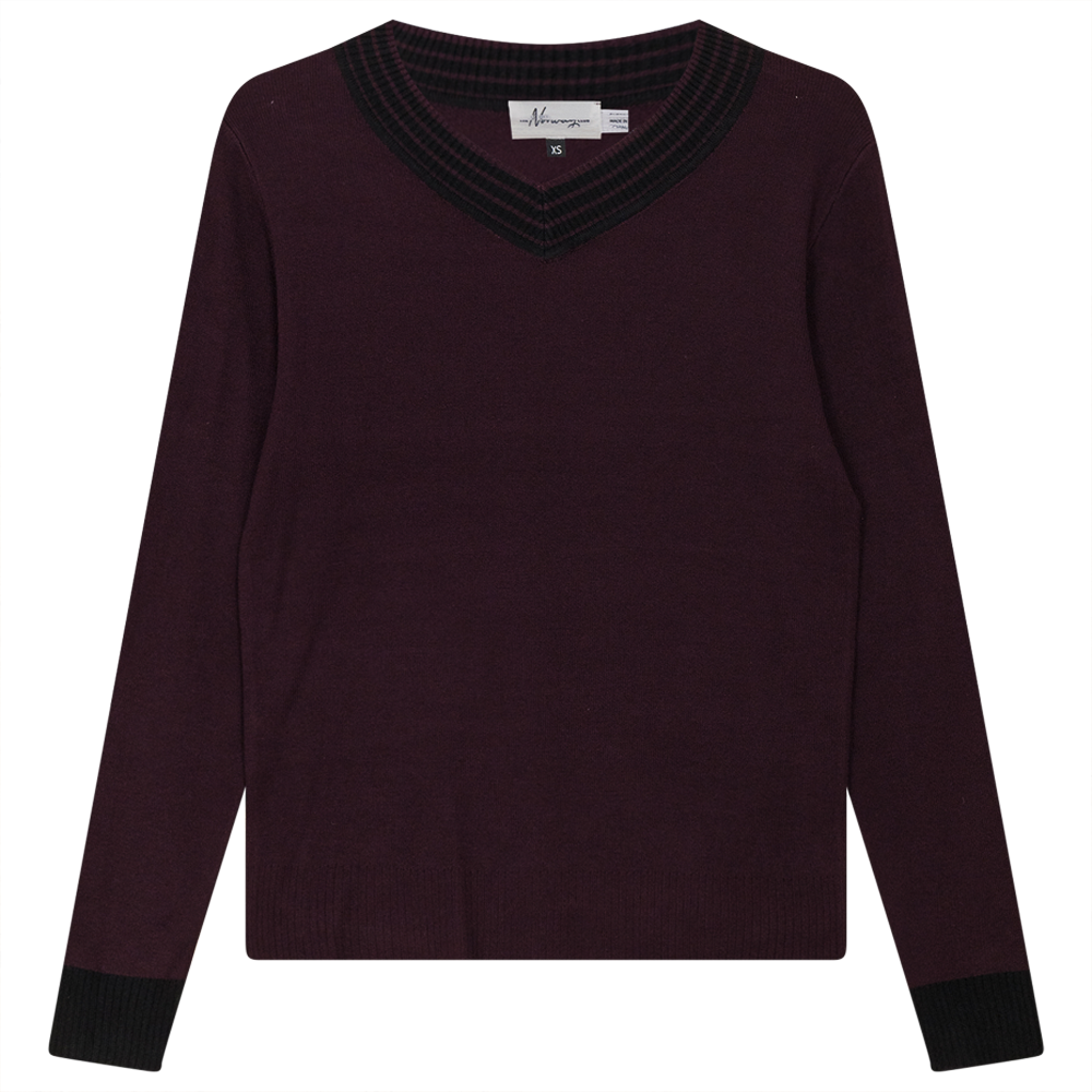Women's Soft V-Neck Sweater - Lightweight Knit Pullover for Casual Wear & Layering | Perfect for Office, Dates & Fall Outfits