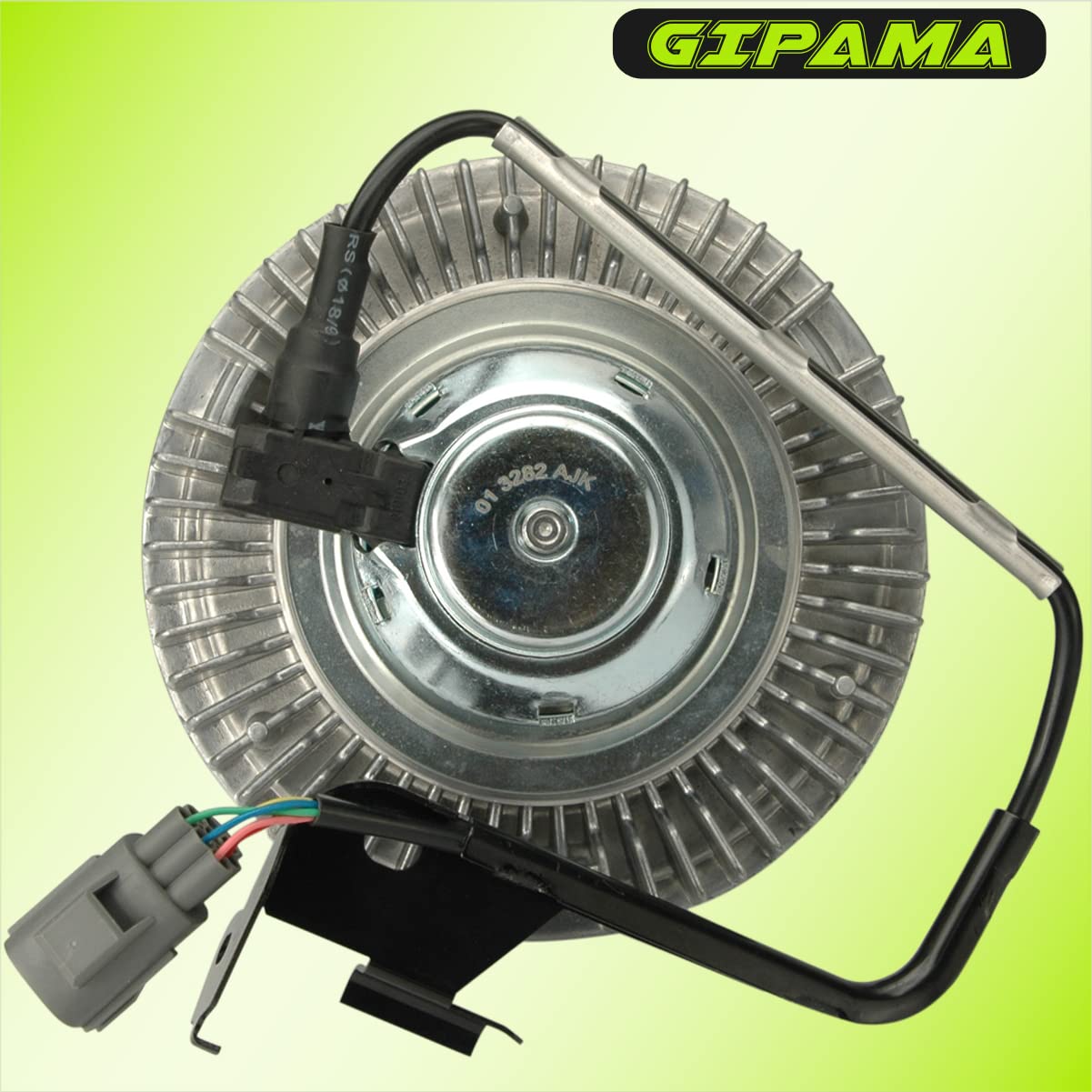 High Performance Radiator Cooling Fan Clutch for 2004-2009 Dodge Ram 2500/3500, 2005-2009 Ram 4000, 2008-2010 Ram 4500/5500 - OEM Replacement (Part #3282) - Perfect for Off-Roading, Towing & Heavy-Duty Use