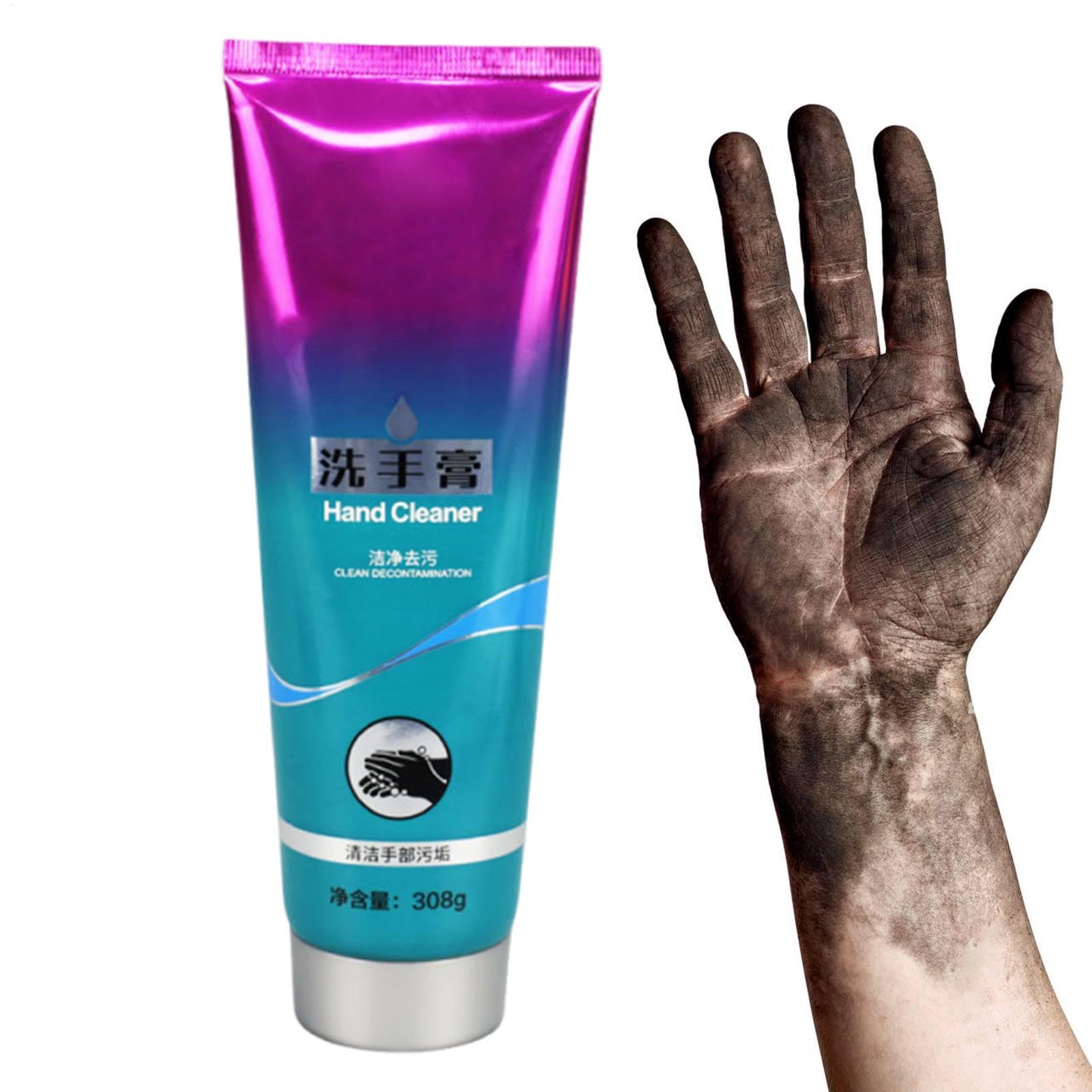 Mechanic Hand Cleaner Soap – 308g Industrial Strength Hand Scrub for Machine Oil & Paint – Non-Irritating Formula for Mechanics & Auto Workers – Perfect for Garage, Workshop & DIY Projects