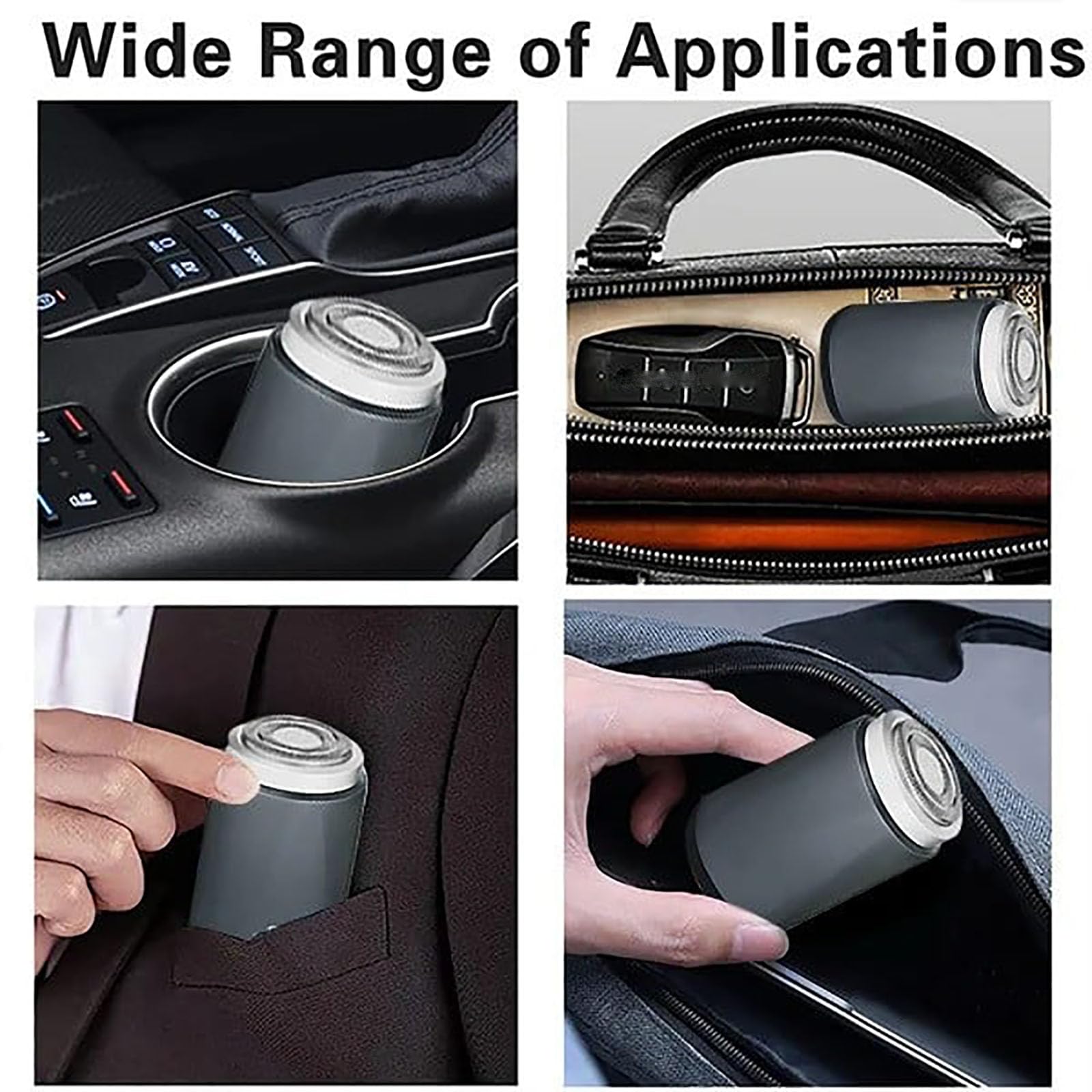 Newest Unisex Mini Portable Electric Shaver - 2-in-1 USB Rechargeable Facial & Body Hair Trimmer, Pocket-Sized Travel Shaver with Washable Design | Perfect for Travel, Gym, and On-the-Go Grooming