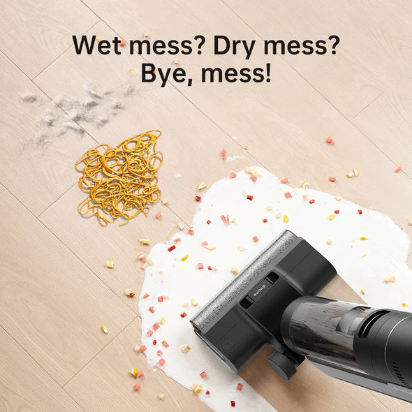 Dreame H12 Pro Cordless Wet Dry Vacuum Cleaner and Mop Combo - Powerful 2-in-1 Cleaning for Hardwood Floors, Tile, Carpet | Perfect for Home, Office, Pet Hair Removal