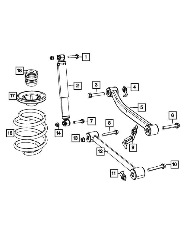 High-Performance Suspension Shock Absorber Kit for Trucks & SUVs - Off-Road & Towing Upgrade - Durable Ride Comfort Enhancement