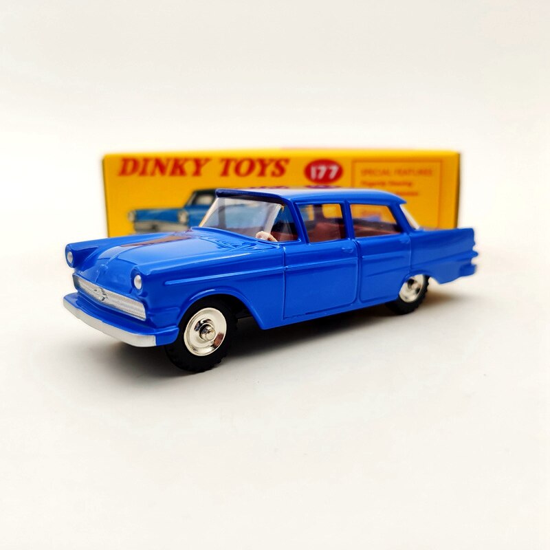 10pcs Wholesale 1:43 DeAgostini Dinky Toys 177 Opel Kapitan with Windows Diecast Car Model Collection - Perfect for Collectors, Gifts, and Display