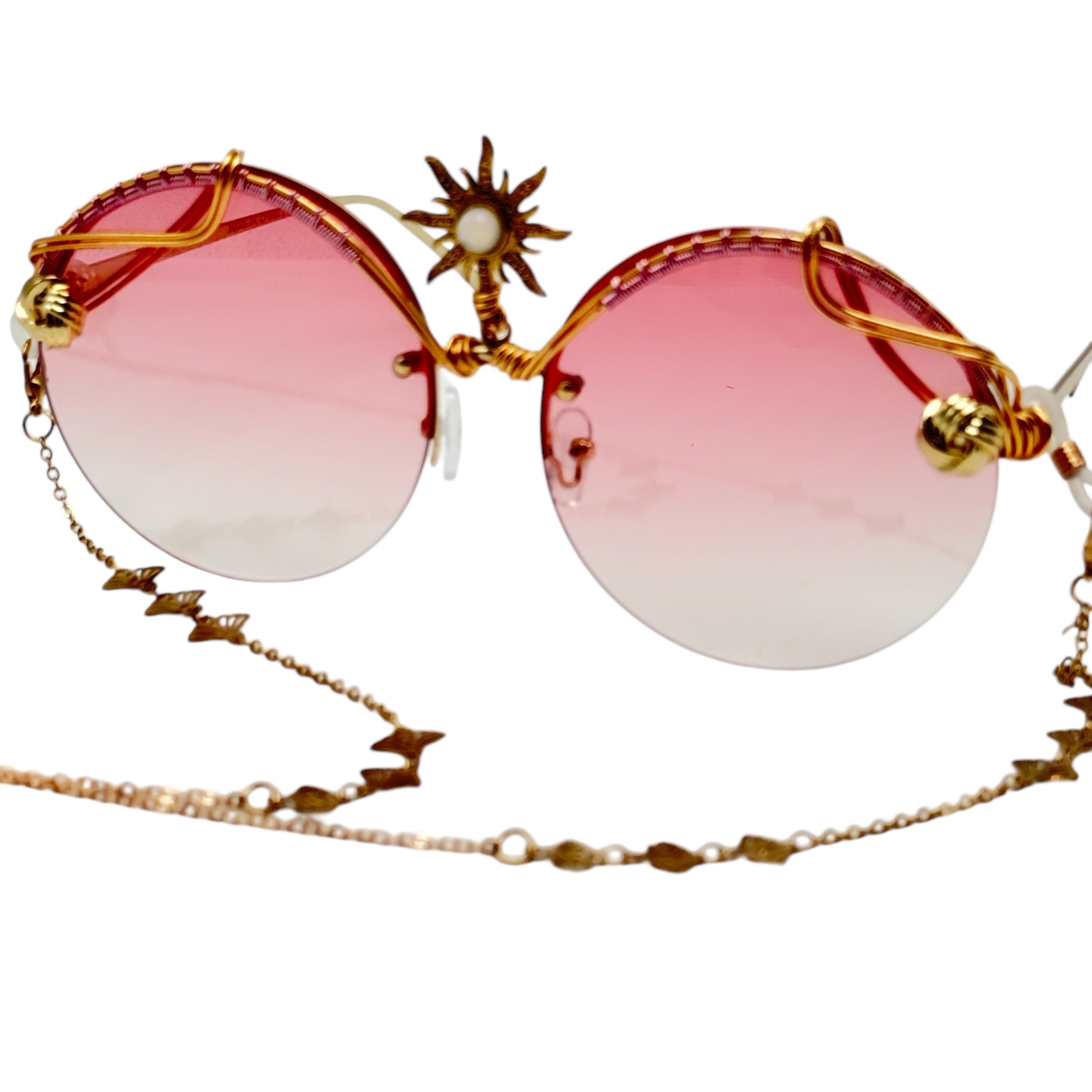 MOONSTONE SUN Necklace with Chain - Elegant Moonstone Jewelry for Women, Perfect for Everyday Wear, Gifts & Special Occasions