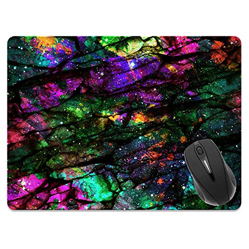 Purple Green Galaxy Marble