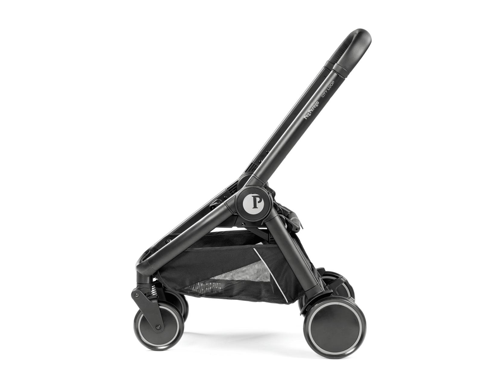 Peg Perego City Loop Stroller Chassis - Lightweight Compact Frame for Urban Travel, Jogging & Everyday Use with Baby