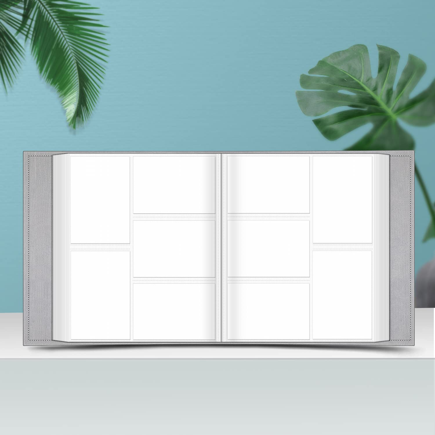 Fintie 4x6 Photo Album - 300 Pocket Large Capacity Scrapbook with Premium Vegan Leather Cover for Wedding, Baby, Family & Vacation Pictures | Marble Design | Perfect for Memory Keeping, Gift Giving & Home Decor