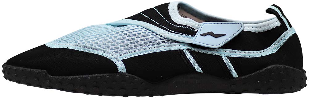 NORTY Wave Aqua Sock Water Shoes for Women - Quick-Dry Swim Beach Shoes with Non-Slip Sole - Lightweight Aqua Socks for Swimming, Surfing, Kayaking & Water Sports