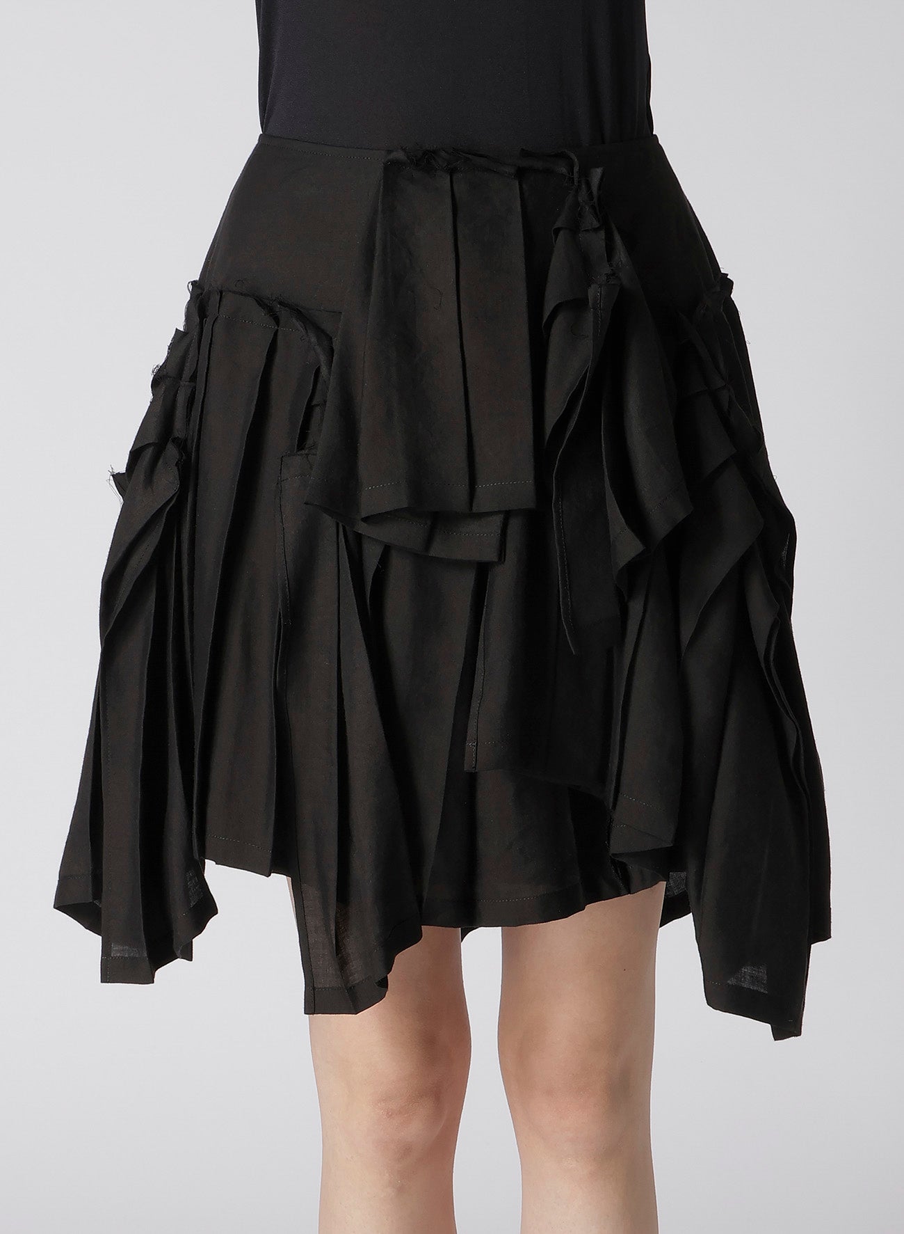 Stylish Cellulose/Ra Twill Pleated Short Skirt for Women - Trendy A-Line Mini Skirt for Casual Outfits, Parties & Summer Wear