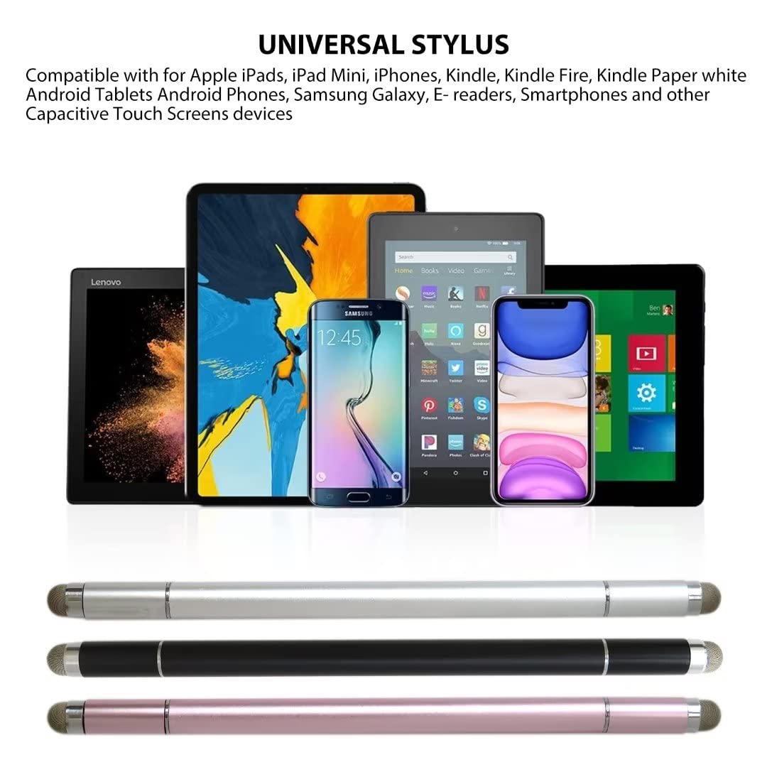 Rose Gold Touch Screen Stylus Pen - Compatible with Kindle, Kindle Fire, Kindle Paperwhite for Drawing, Note Taking & Ebook Reading