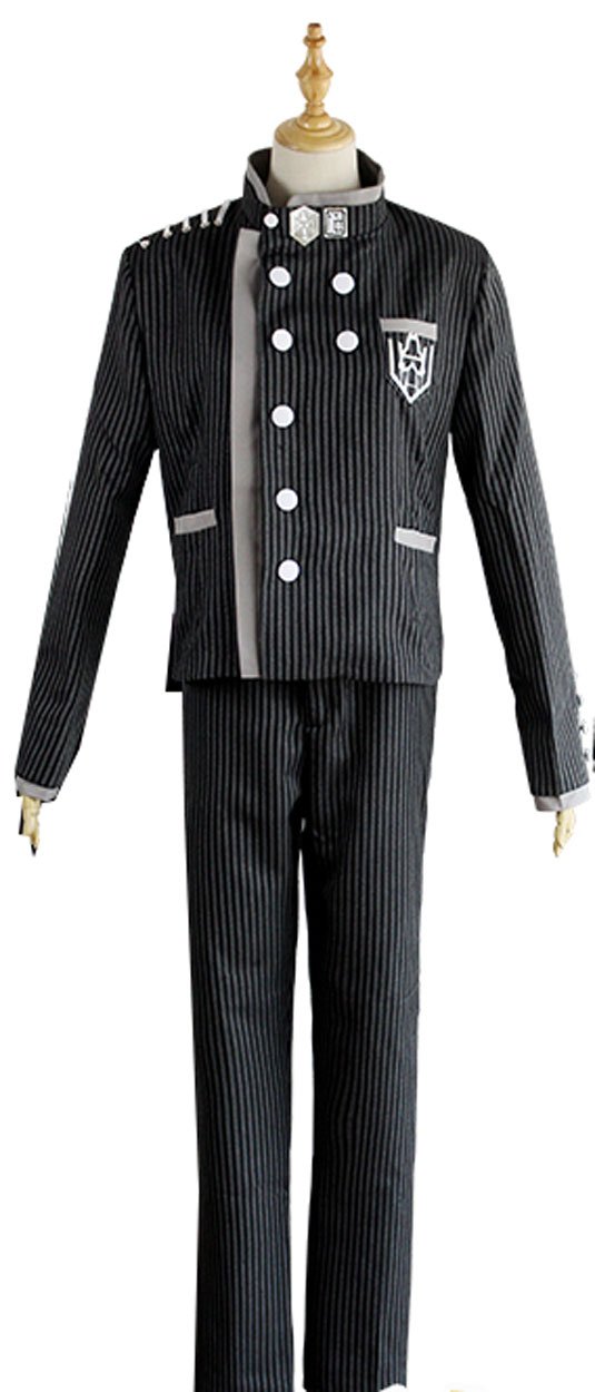 Saihara Shuichi Cosplay Costume - Anime Danganronpa Uniform Outfit for Halloween, Conventions & Roleplay