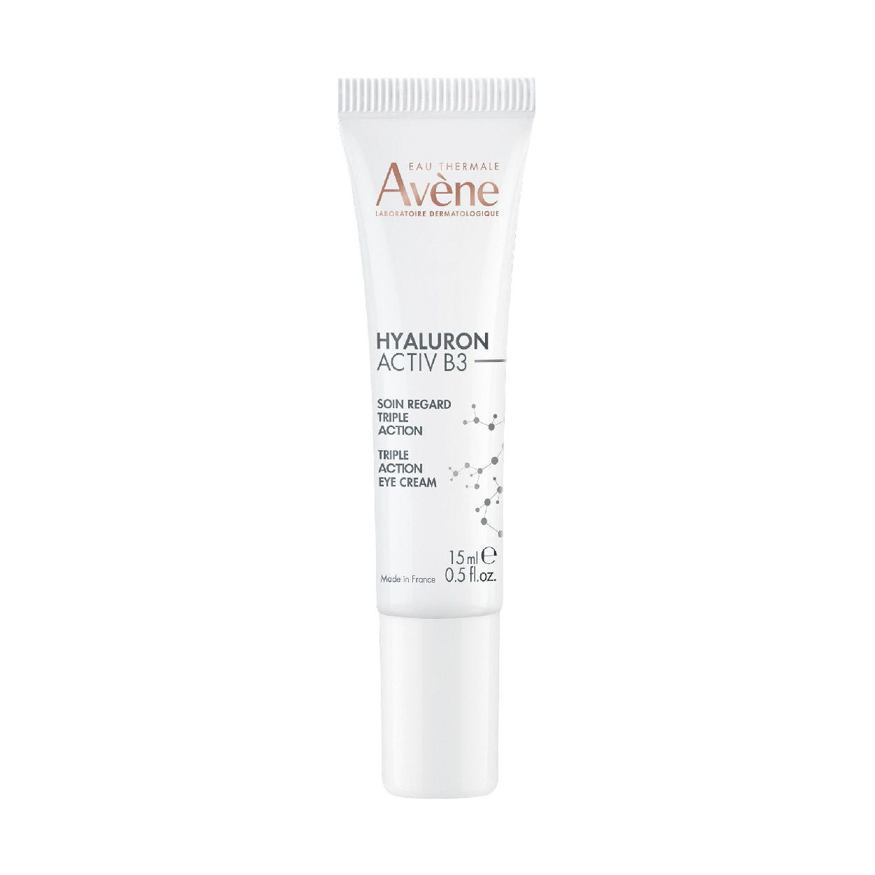 Hyaluron Activ B3 Triple Action Eye Cream for Dark Circles, Wrinkles & Puffiness - Anti-Aging Eye Treatment for Day & Night Use