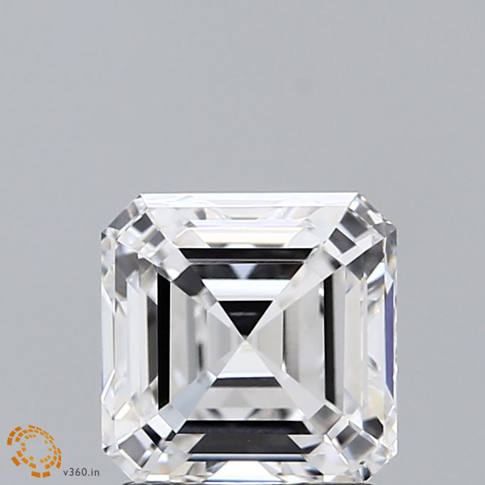 1.93 Carat Asscher Cut Lab Grown Diamond - Certified Eco-Friendly Engagement Ring Stone for Wedding & Anniversary Jewelry